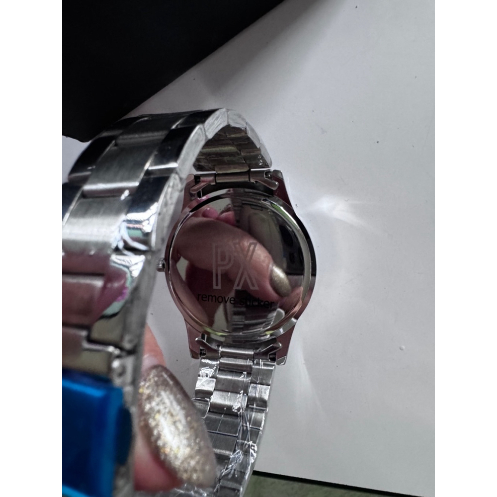 Men’s PX Silver Watch‎ - Minimalist Design, Stainless Steel Band, New in Box - Picture 4 of 5